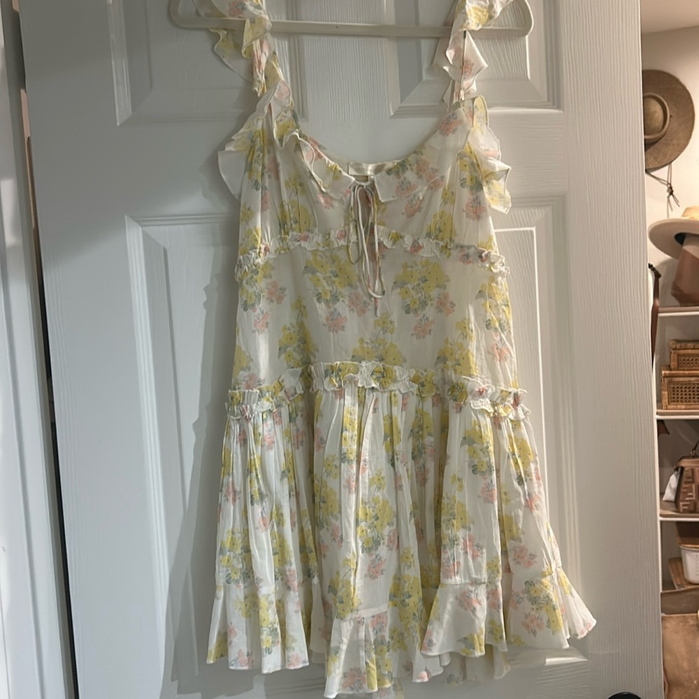 Loveshackfancy floral dress nwt size small